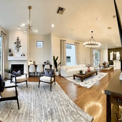Modern 3BR Rice Military Townhome | Balcony+Fire